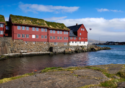 Den gamle bydel i Torshavn på kør-selv ferie, bilferie og grupperejser med FÆRØERNEREJSER