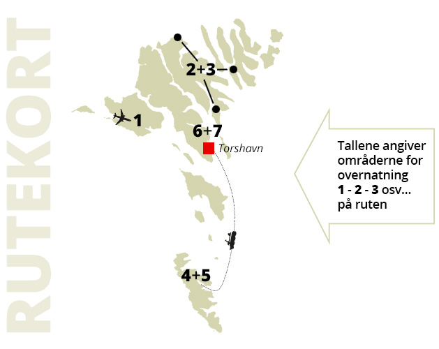 Ferie Færøerne Frihed - bilferie og kør-selv ferie komplet