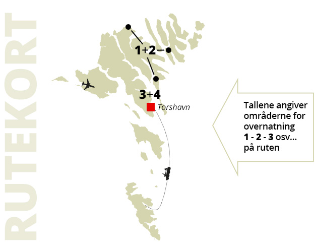 Miniferie til Færøerne - kør-selv ferie og bilferie