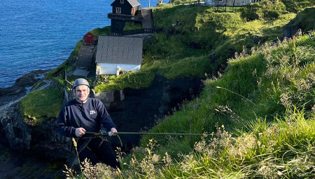 Rapelling på Kalsoy - aktiviteter på Færøerne