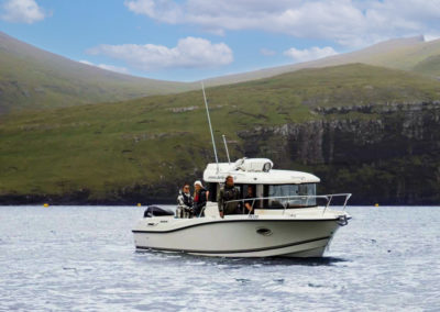 Fisketur fra Sørvagur og aktiviteter på Færøerne.