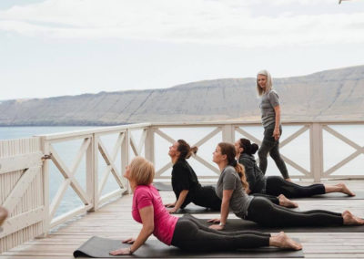 Yoga retreat og aktiviteter på Færøerne.