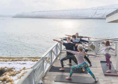 Yoga retreat og aktiviteter på Færøerne.