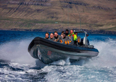 Bådtur til Hestur og aktiviteter på Færøerne.