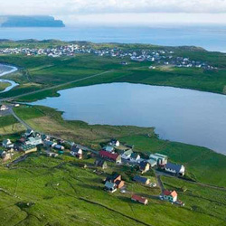 Kajak på Færøerne - Sandsvatn